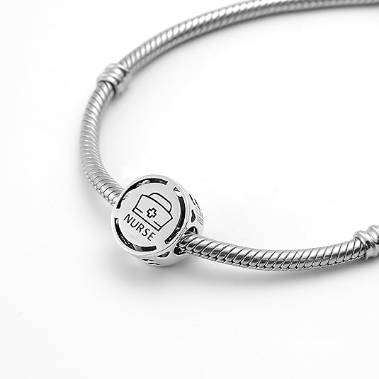 Nurse Bead Charm - Bolenvi Pandora Disney Chamilia Cartier Tiffany Charm Bead Bracelet Jewelry 